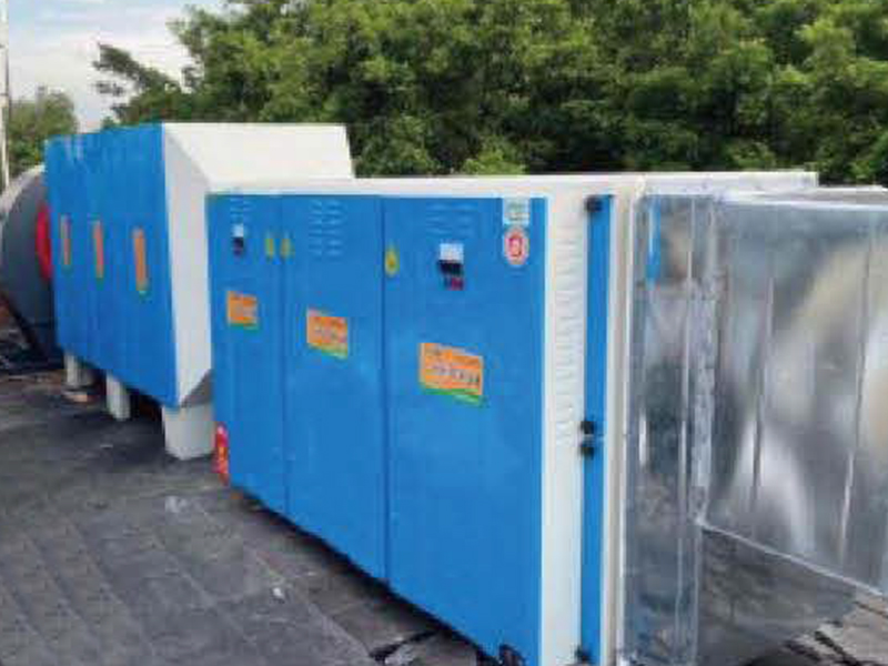 鞋厂废气净化工程案例