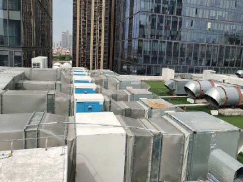 绿地中心油烟净化工程