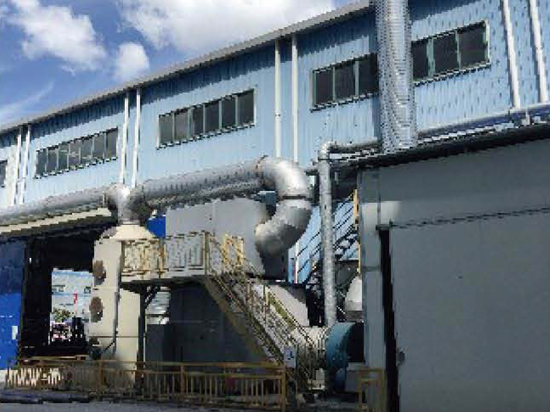 塑胶厂催化燃烧废气净化工程